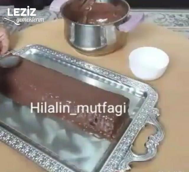 İki Renkli Bisküvi Pastası Tarifi