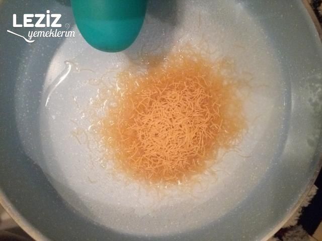 Tel Şehriyeli Bulgur Pilavı Yapılışı