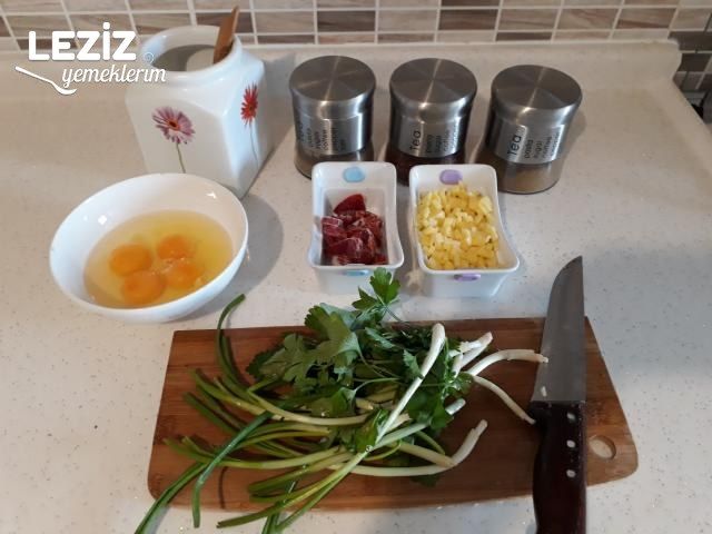 Kahvaltılık Patatesli Omlet