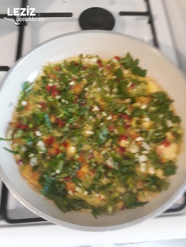 Kahvaltılık Patatesli Omlet
