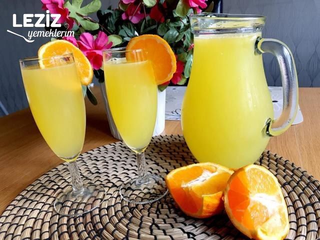 Ev Yapımı Buz Gibi Limonata