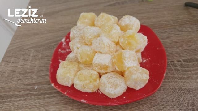 Ev Yapımı Portakallı Lokum Tarifi