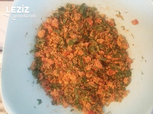 Sürk Salatası (Çökelek Salatası Hatay Yöresi)