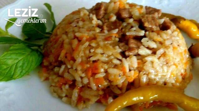 Havuçlu Etli Pilav