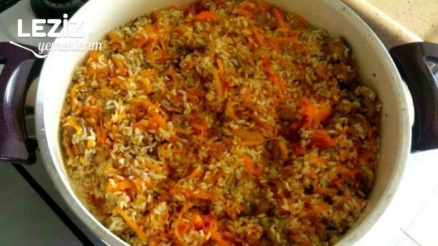 Havuçlu Etli Pilav
