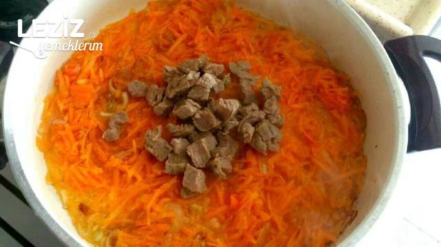 Havuçlu Etli Pilav
