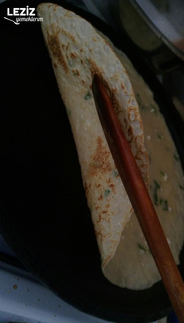 Maydanozlu Peynirli Krep