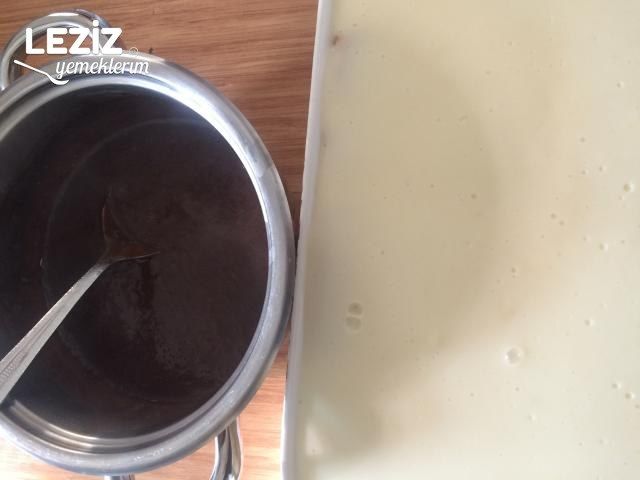 Burçak Büsküvili Muhallebili Pasta