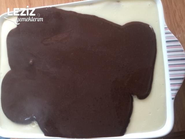 Burçak Büsküvili Muhallebili Pasta