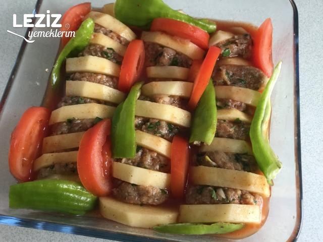Fırında Patatesli Köfte Tarifi