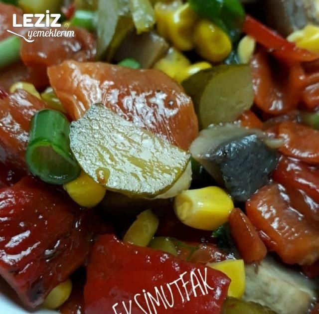 Köz Biber  Salatası Tarifi