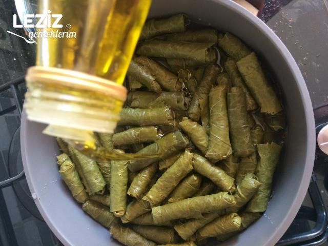 Vişneli Zeytinyağlı Yaprak Sarma