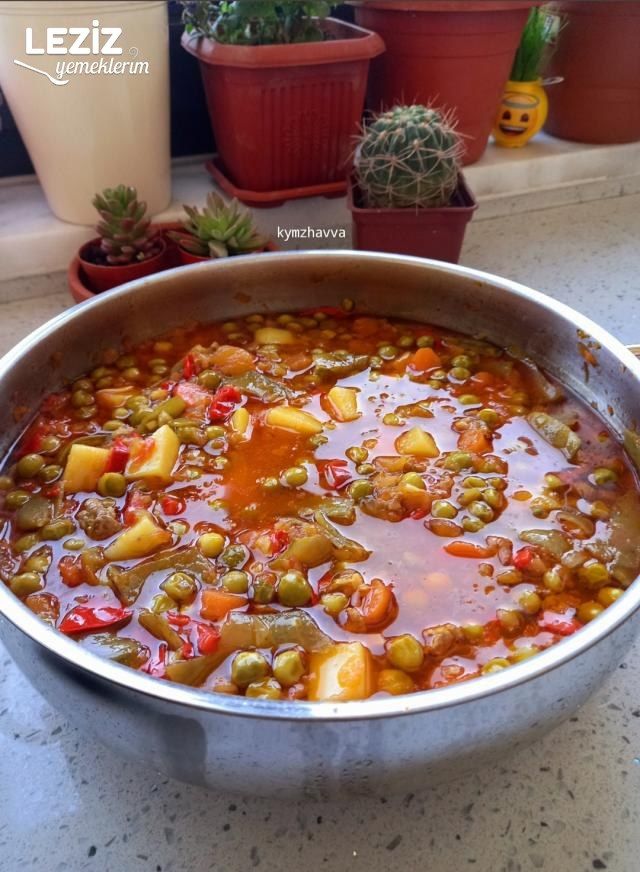 Zerdeçallı Kıymalı Bezelye (Sağlıklı Mı Sağlıklı)