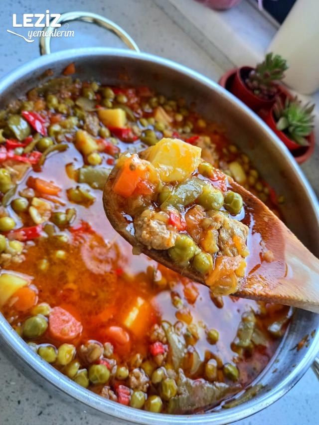 Zerdeçallı Kıymalı Bezelye (Sağlıklı Mı Sağlıklı)