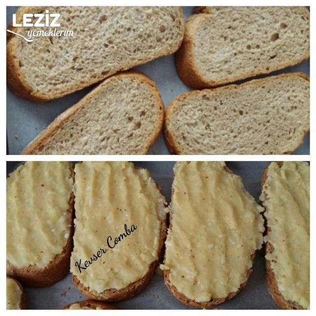 Fırında Kahvaltıya Lezzetli Patatesli Ekmekler