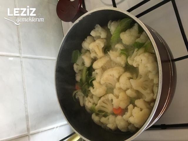 Fırında Havuçlu Karnıbahar