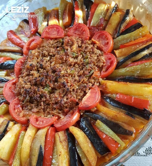 Sebzeli Patlıcan Dizme