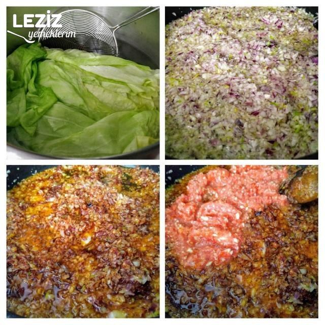 Soslu Lahana Sarması