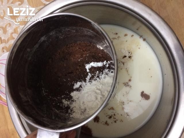 Nefis Ev Yapımı Kakaolu Puding Tarifi