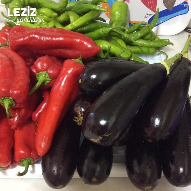 Patlıcan Biber Kızartma Konservesi