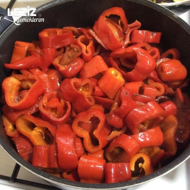 Patlıcan Biber Kızartma Konservesi