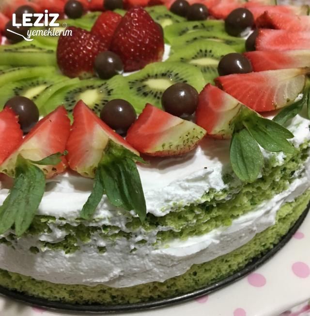 Ispanaklı Kremalı  Pasta