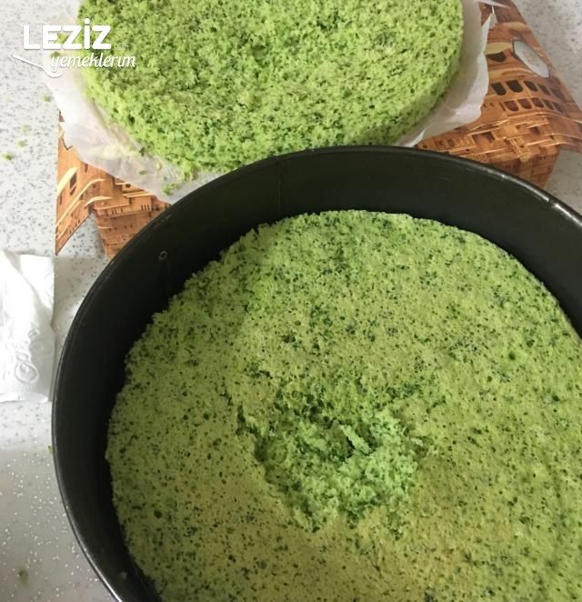 Ispanaklı Kremalı  Pasta