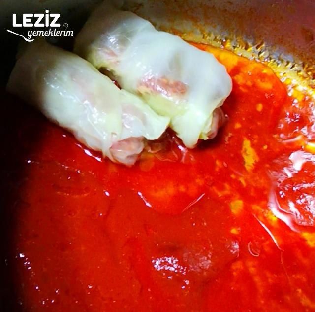 Kıymalı Lahana Sarması