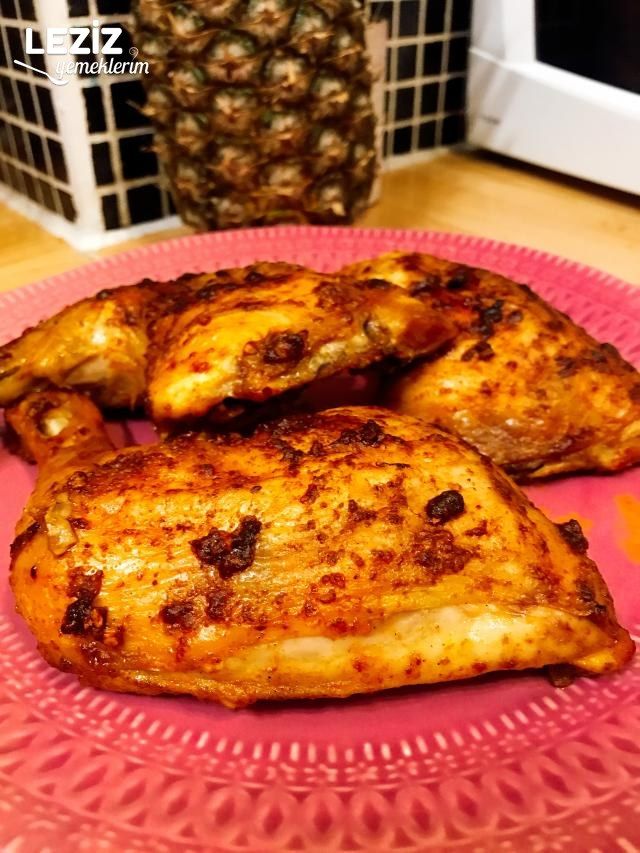 Fırında Nar Gibi Kızaran Tavuk Butları