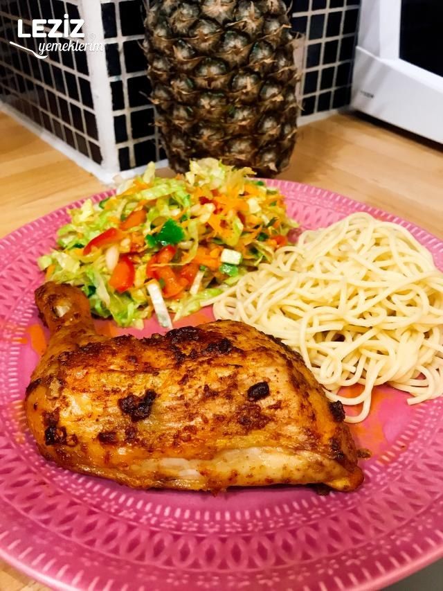 Fırında Nar Gibi Kızaran Tavuk Butları