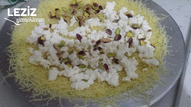 Peynirli Fıstıklı Kadayıf (Künefe)
