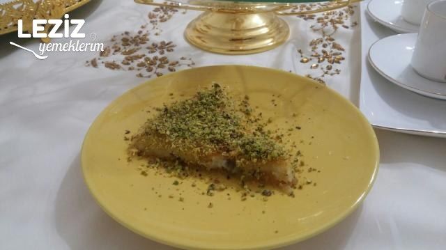 Peynirli Fıstıklı Kadayıf (Künefe)