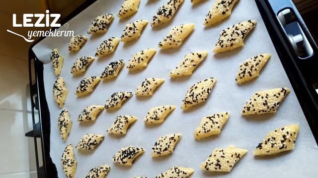 Baklava Dilimi Tuzlu Kurabiyelerim