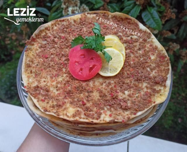 Tavada Mayasız Lahmacun Tarifi