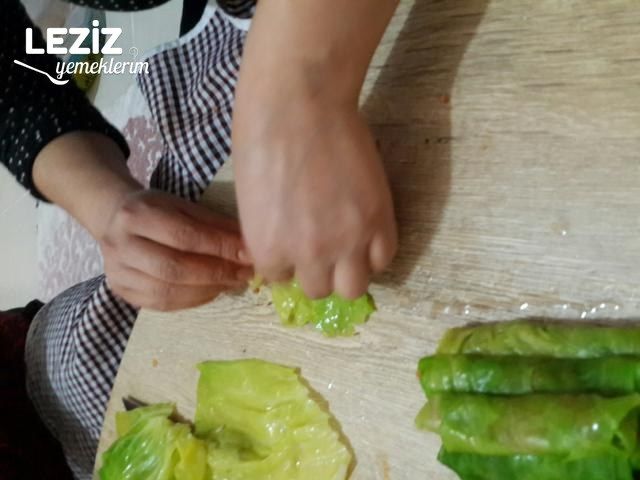 Lahana Sarması (Tam Kıvamında)
