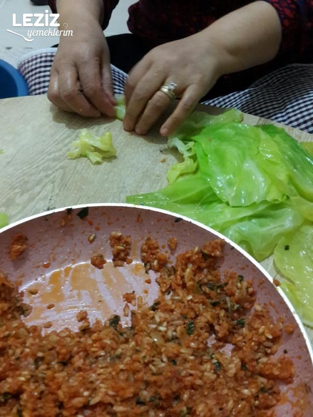 Lahana Sarması (Tam Kıvamında)