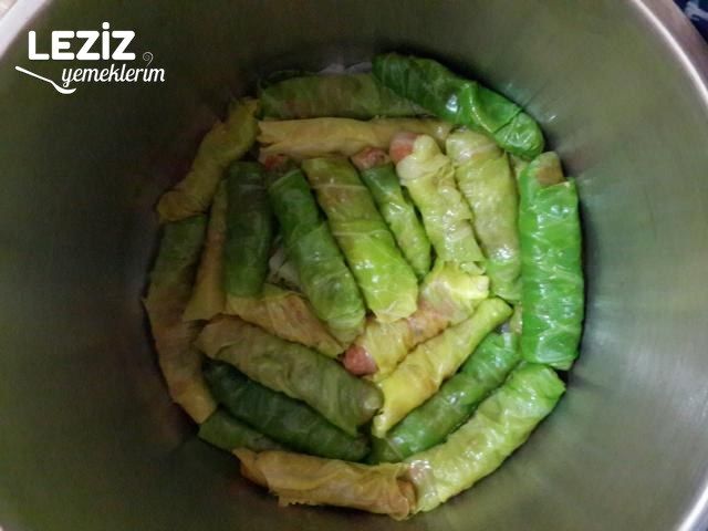Lahana Sarması (Tam Kıvamında)