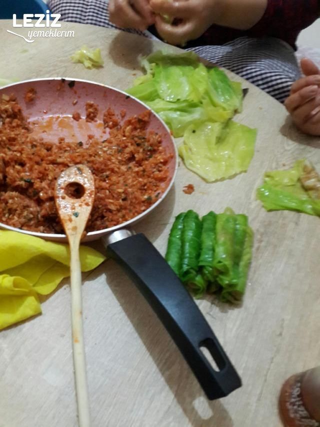 Lahana Sarması (Tam Kıvamında)