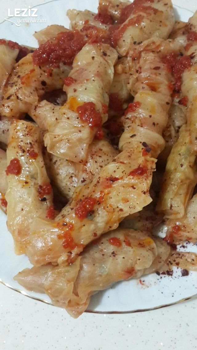 Lahana Sarması (Tam Kıvamında)