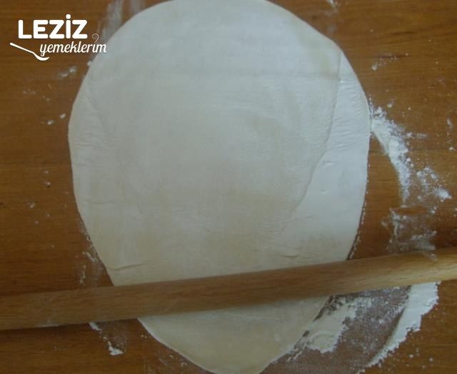 Katmer Tadında El Açması Çörek  (Tel Tel)