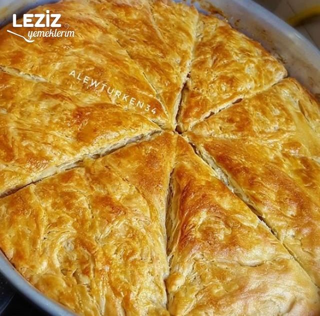 Katmer Tadında El Açması Çörek  (Tel Tel)