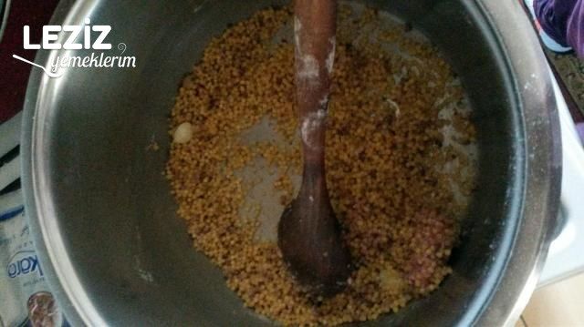 Kıymalı Kus Kus Çorbası