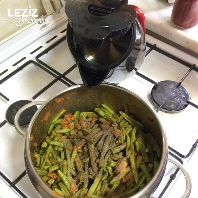 Etli Taze Fasulye Yemeği