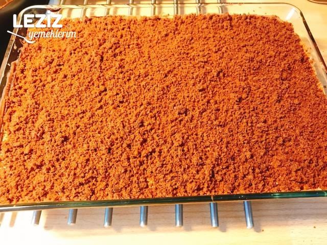 Çikolata Pudingli Dolgulu Kek