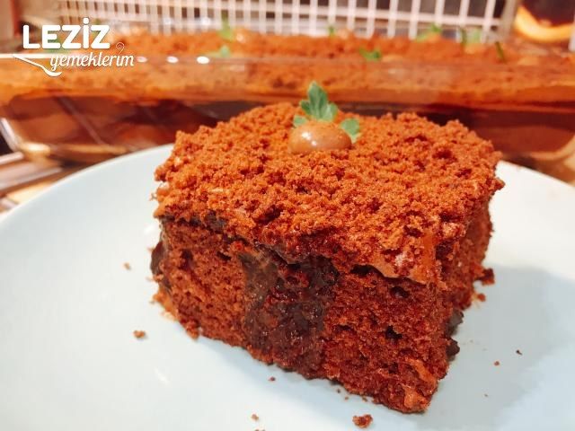 Çikolata Pudingli Dolgulu Kek