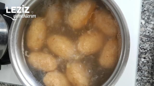 Haşlama Patatesli İçli Köfte