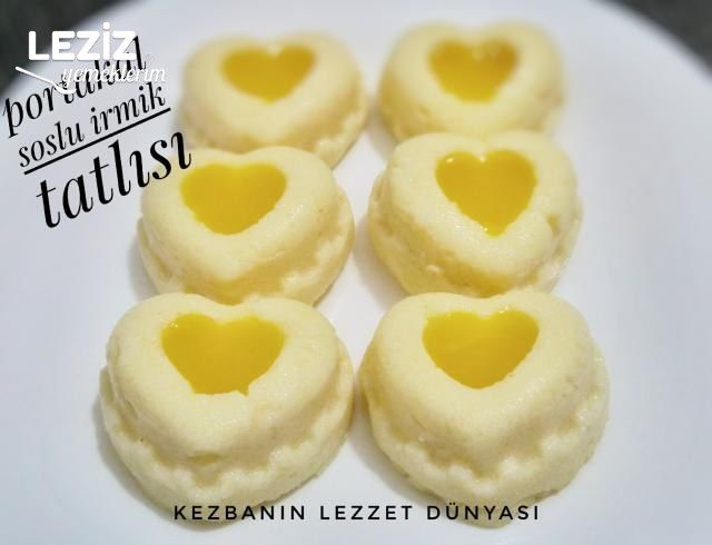 Portakal Soslu İrmik Tatlısı