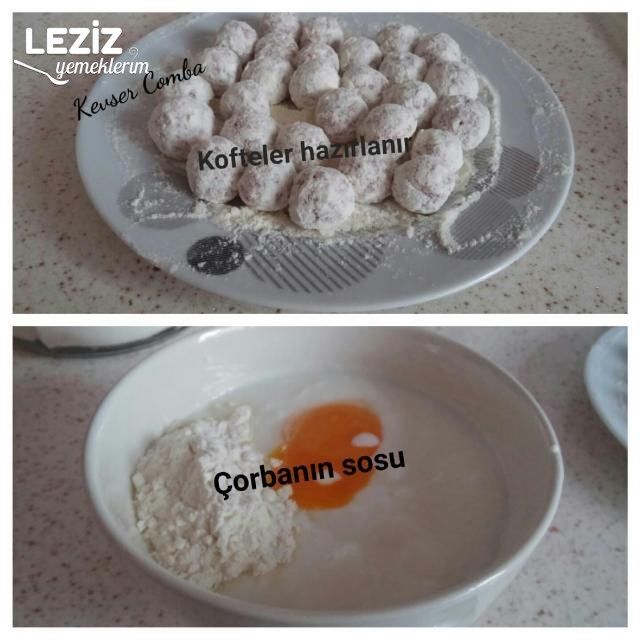 Sıcacık Köfteli Yayla Çorbası