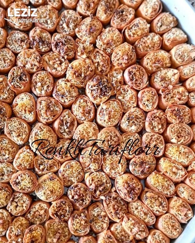 Kadayıflı Sarma Baklava