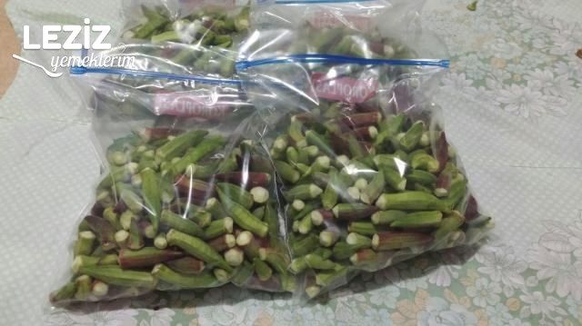 Dondurucuya Bamya Konulması